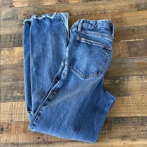 Distressed Good American jeans - sz 6/28